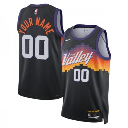 NBA Phoenix Suns Trikot Personalisierung Nike 2025-26 City Edition Schwarz Swingman - Herren